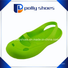 Nuevo producto EVA Zapato Verde Señora Fashion Flat Sandal